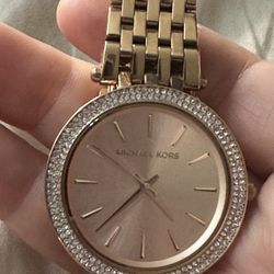 Ladies Michael Kors Darci Rose Gold Watch