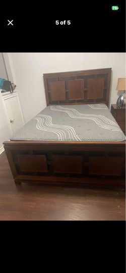 Queen bed frame