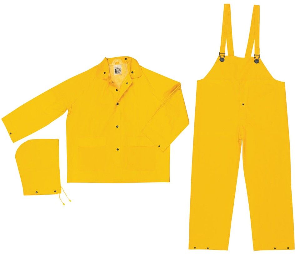 New Yellow Rain Suits Impermeable