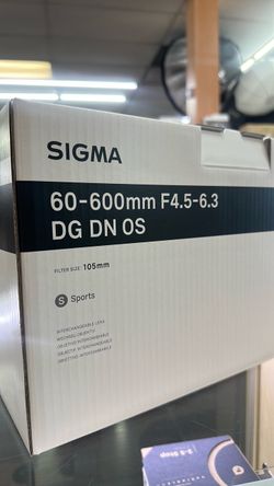 SIGMA Lens for Sony 60-600mm Brand New