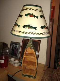 Vintage fisherman's lamp
