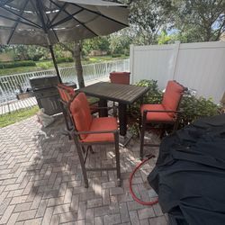 Outdoor Furniture & Traeger Grill 