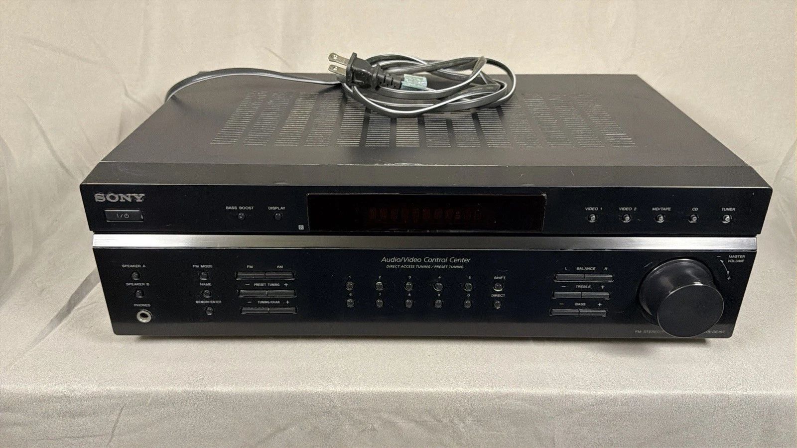 🔥 Sony STR-DE197 Stereo Receiver – Clean Power – $50 🔥