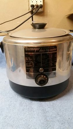 Vintage deep fryer