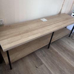 Wood TV Stand 60" Entertainment Center Stand Table