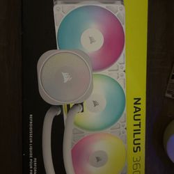 Corsiar nautilus 360 liquid CPU cooler