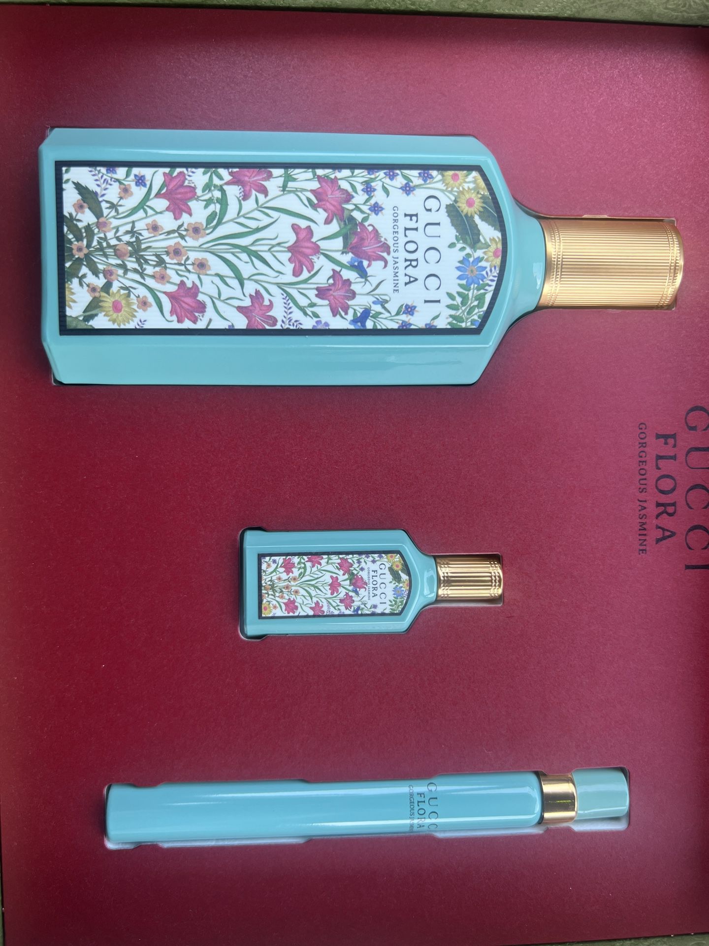 Gucci Flora Jasmine Perfume set