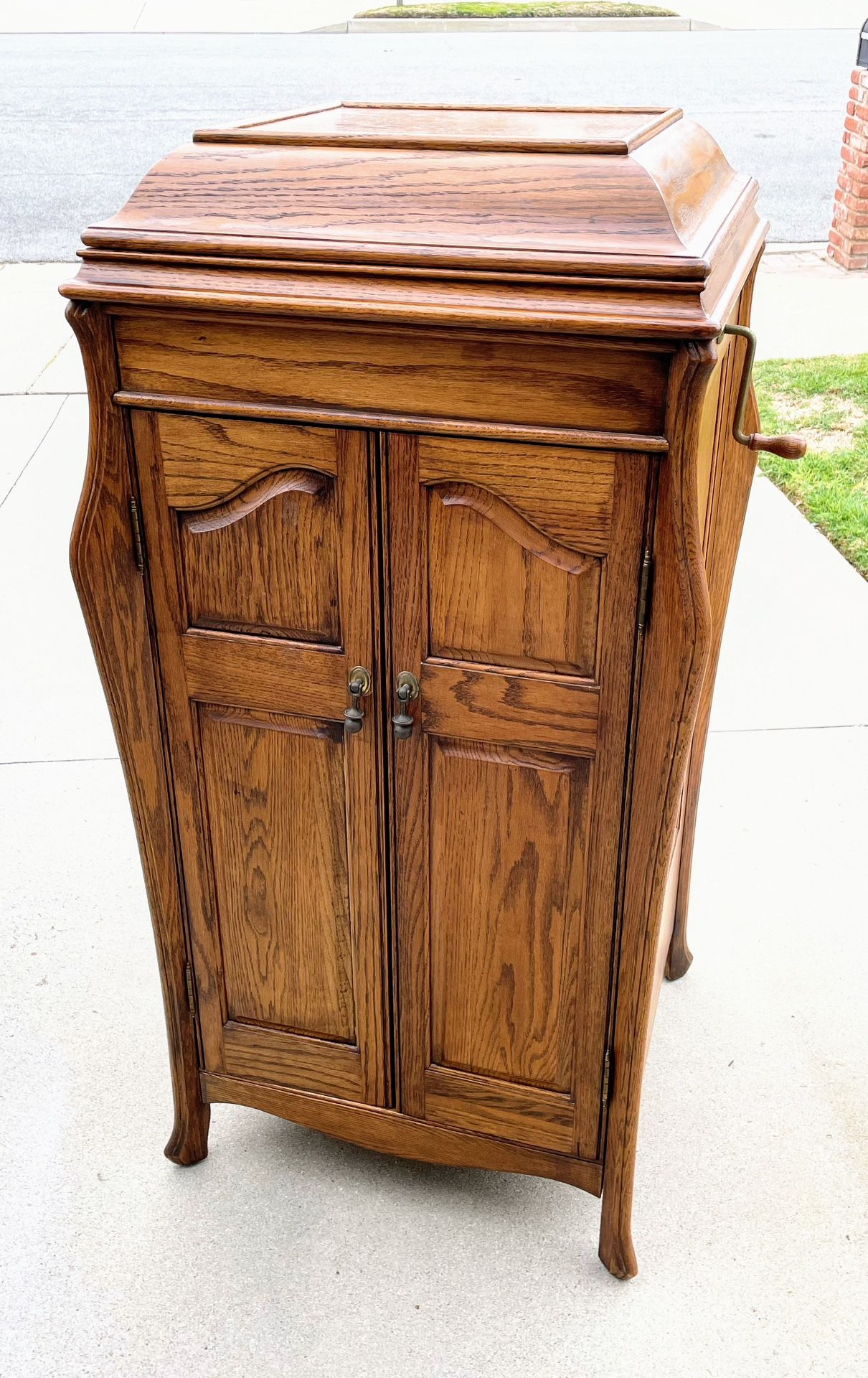 Antique Gramophone Cabinet