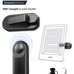 RF Remote Control Page Turner for Kindle Paperwhite,Kindle Accessories Remote Photo and Video for E-Book iPhone iPad Android Tablets Reading Novels Co