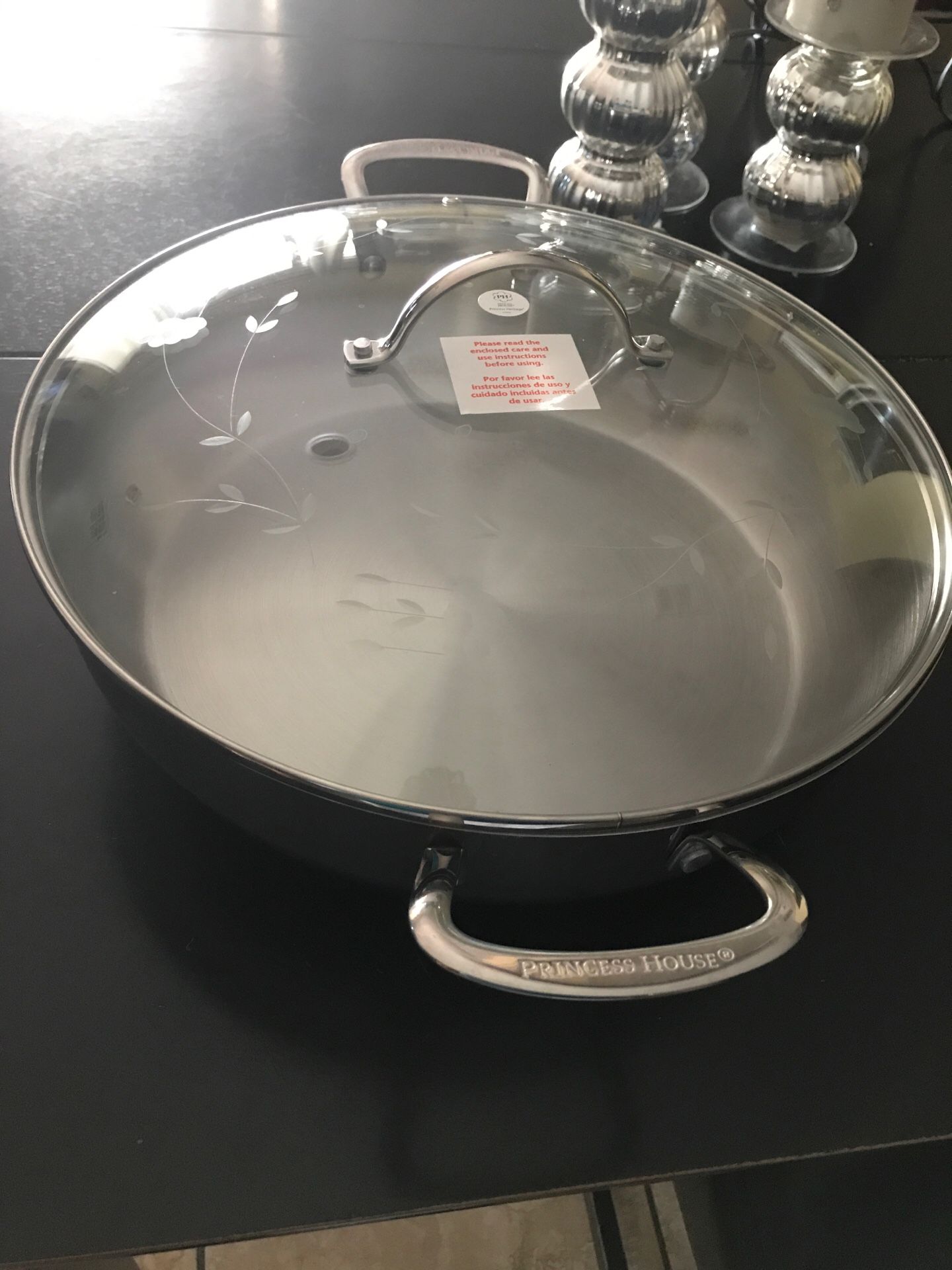 Brand new princess house cooking pan never used