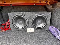 12 inch Memphis Street edge subwoofers