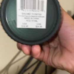 Black  Starbucks Cup