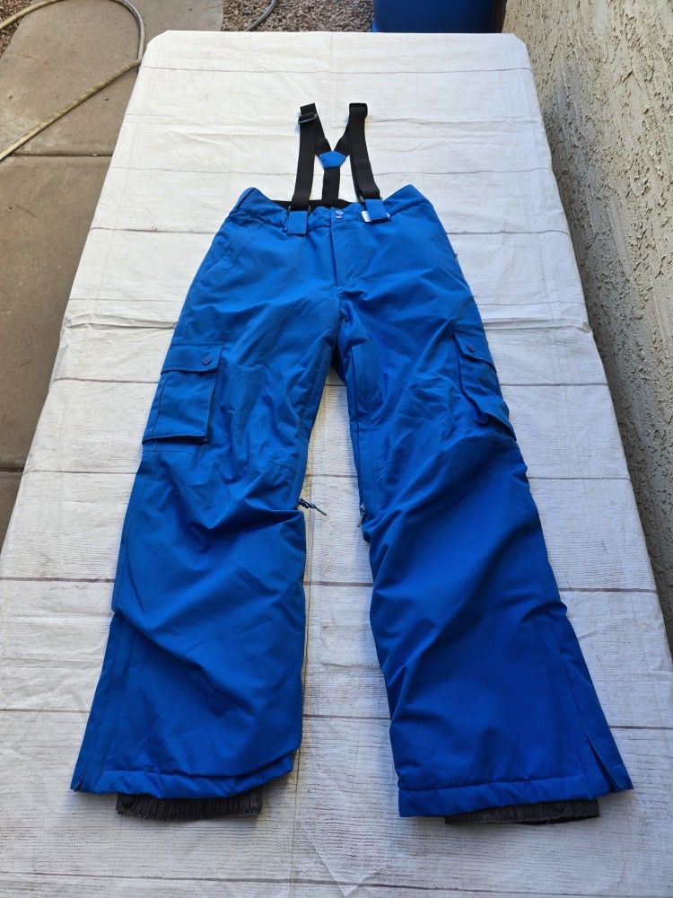 Firefly Vented Snow Pants with Suspenders Youth M (14-16?)