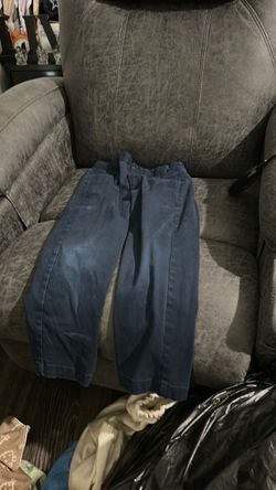Blue boy slacks size 4