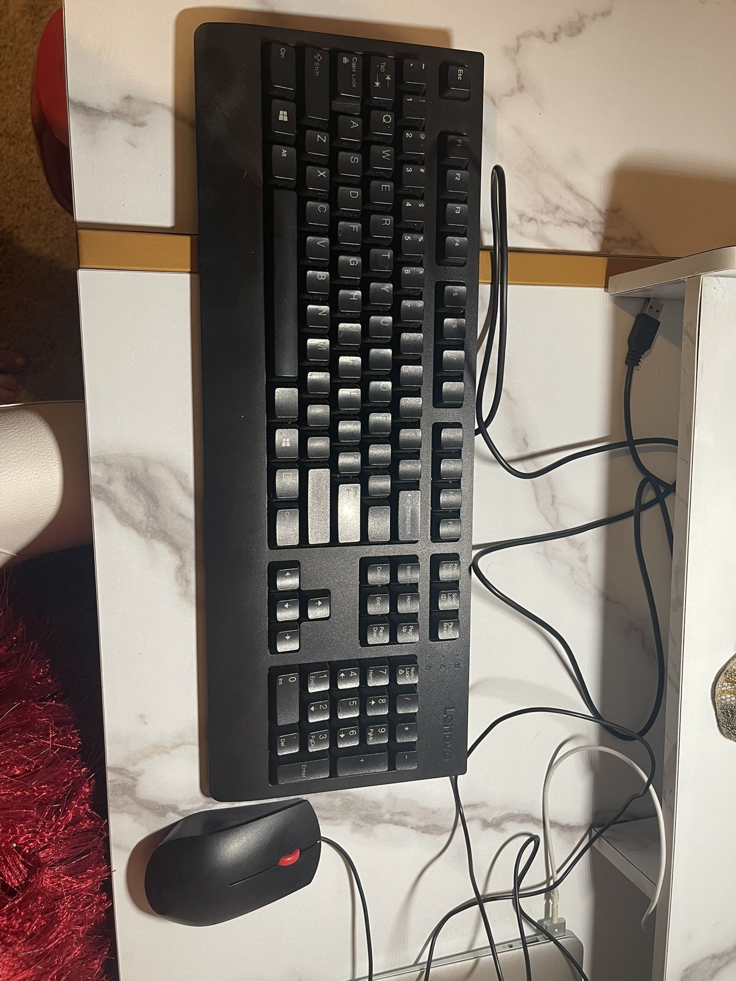 Lenovo Keyboard And Mouse 