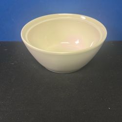 9in Plain White Porcelain Bowl 