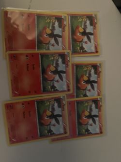 6 Card Tepig Lot