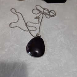 Amethyst  Stone necklace