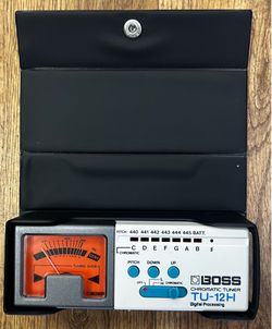 BOSS TU-12H HIGH RANGE CHROMATIC TUNER
