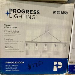 5 Light Linear Chandelier