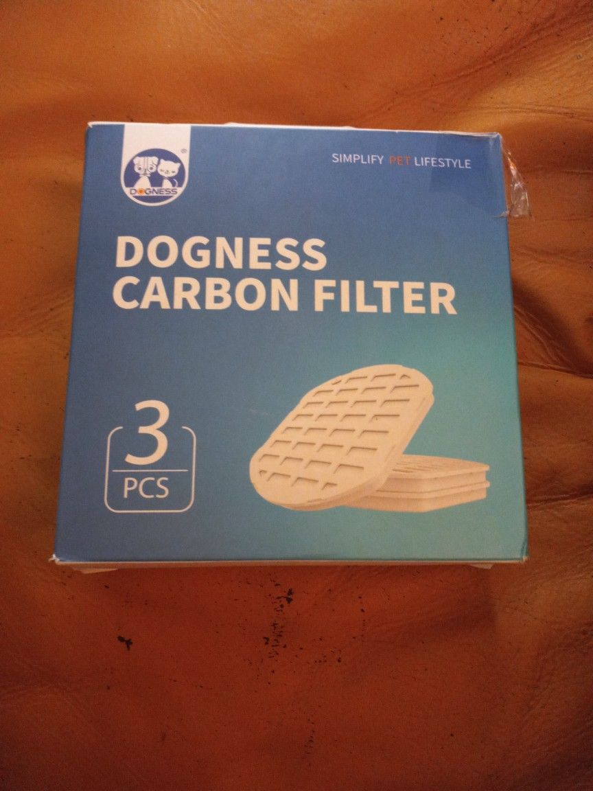 Dogness Carbon Filter Box Of 3 Pcs New