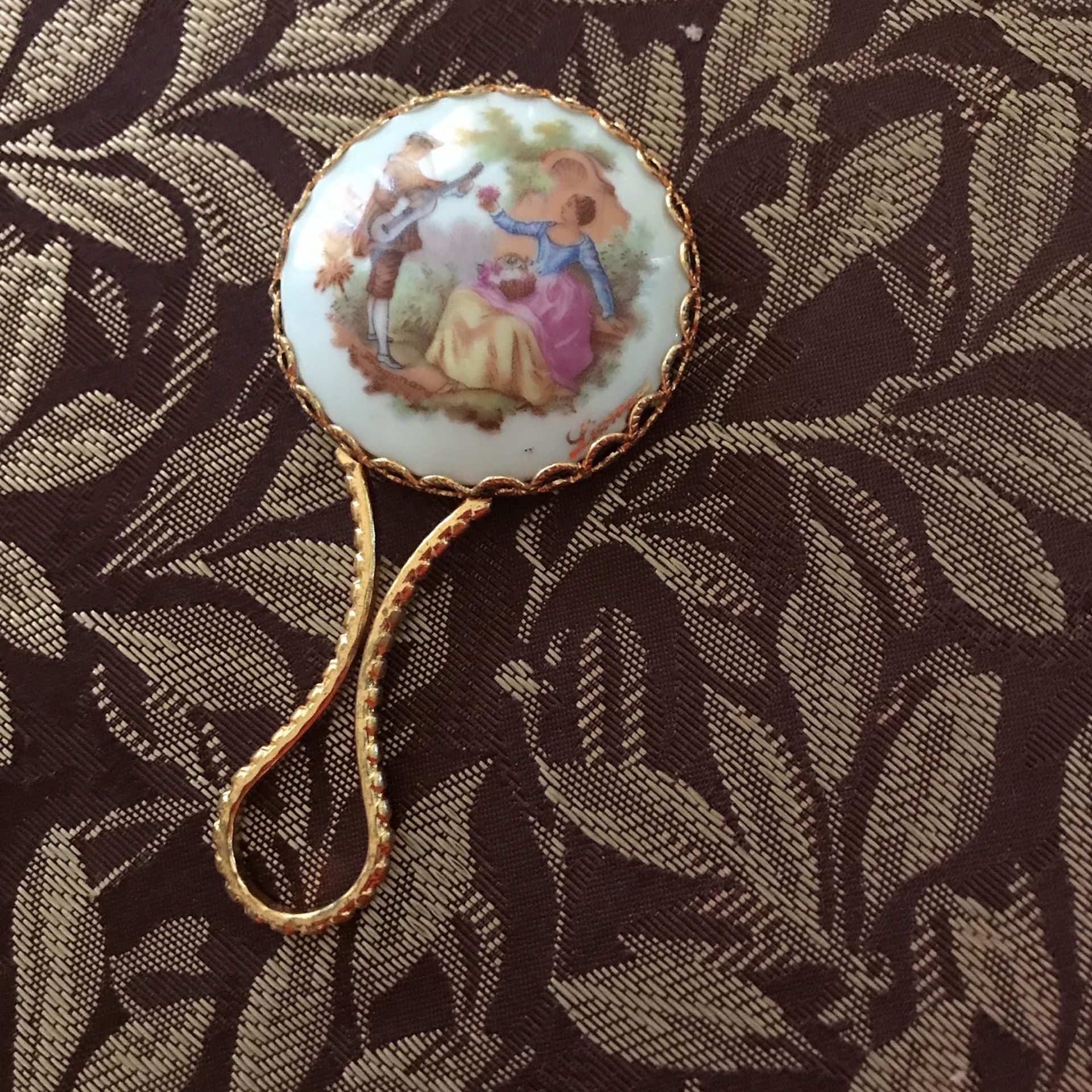 Limoges Small Mirror