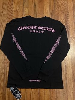 Chrome Hearts USA Black Long Sleeve Shirt