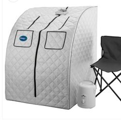 Personal Steam Sauna w/chair included