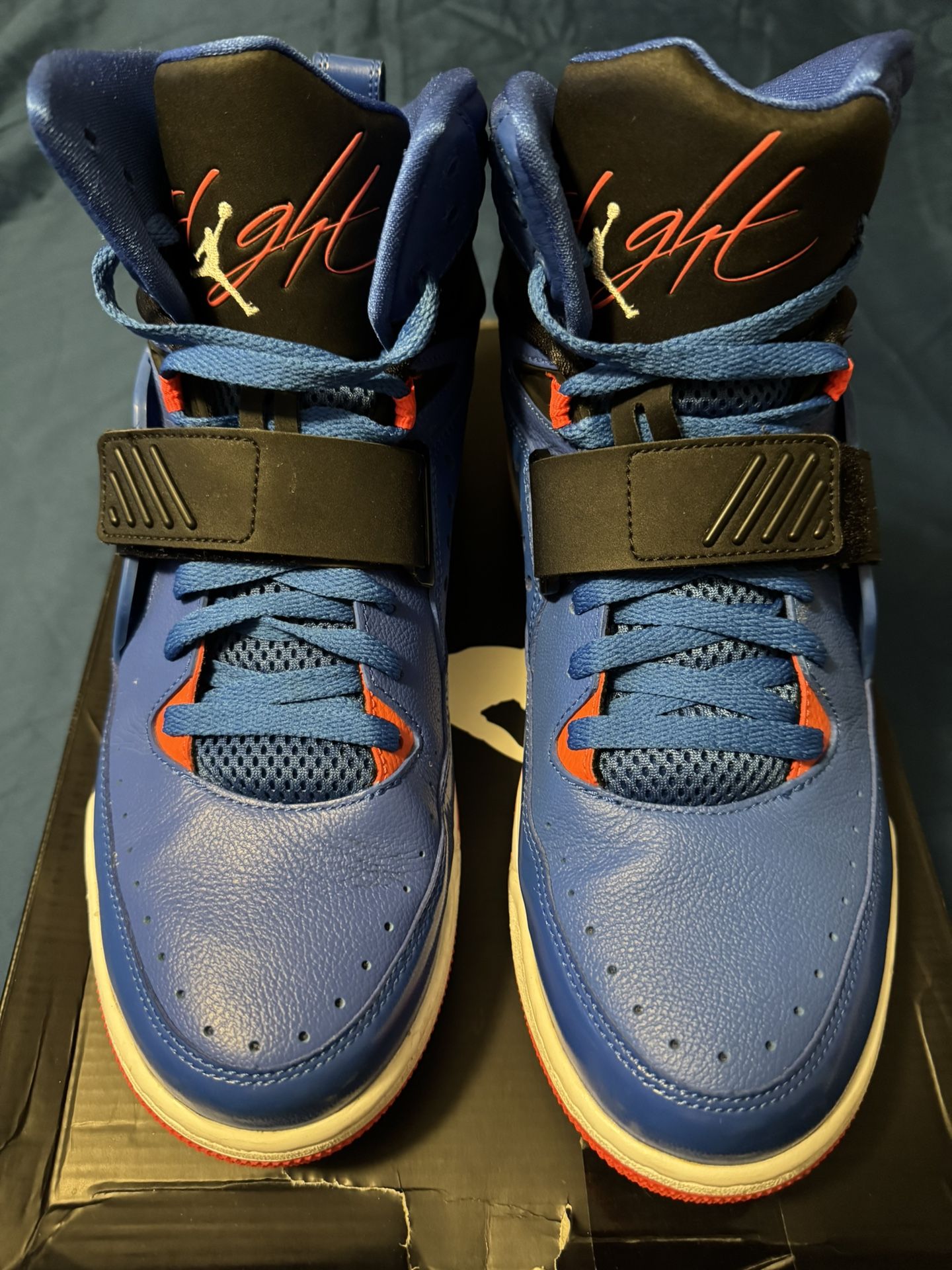 Men Jordan  Flight  97 Blue and Black  Shoes