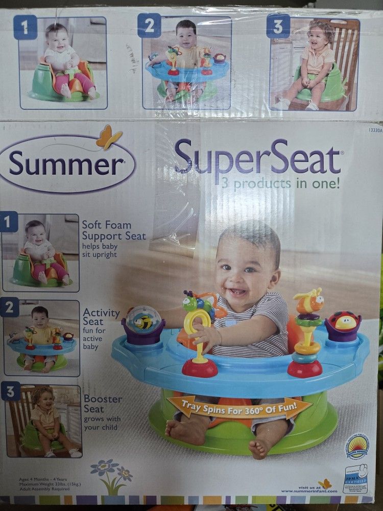 Summer Superseat For Baby Support Activity Booster Seat
