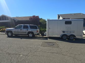 Tahoe Ls and trailer 16 × 7