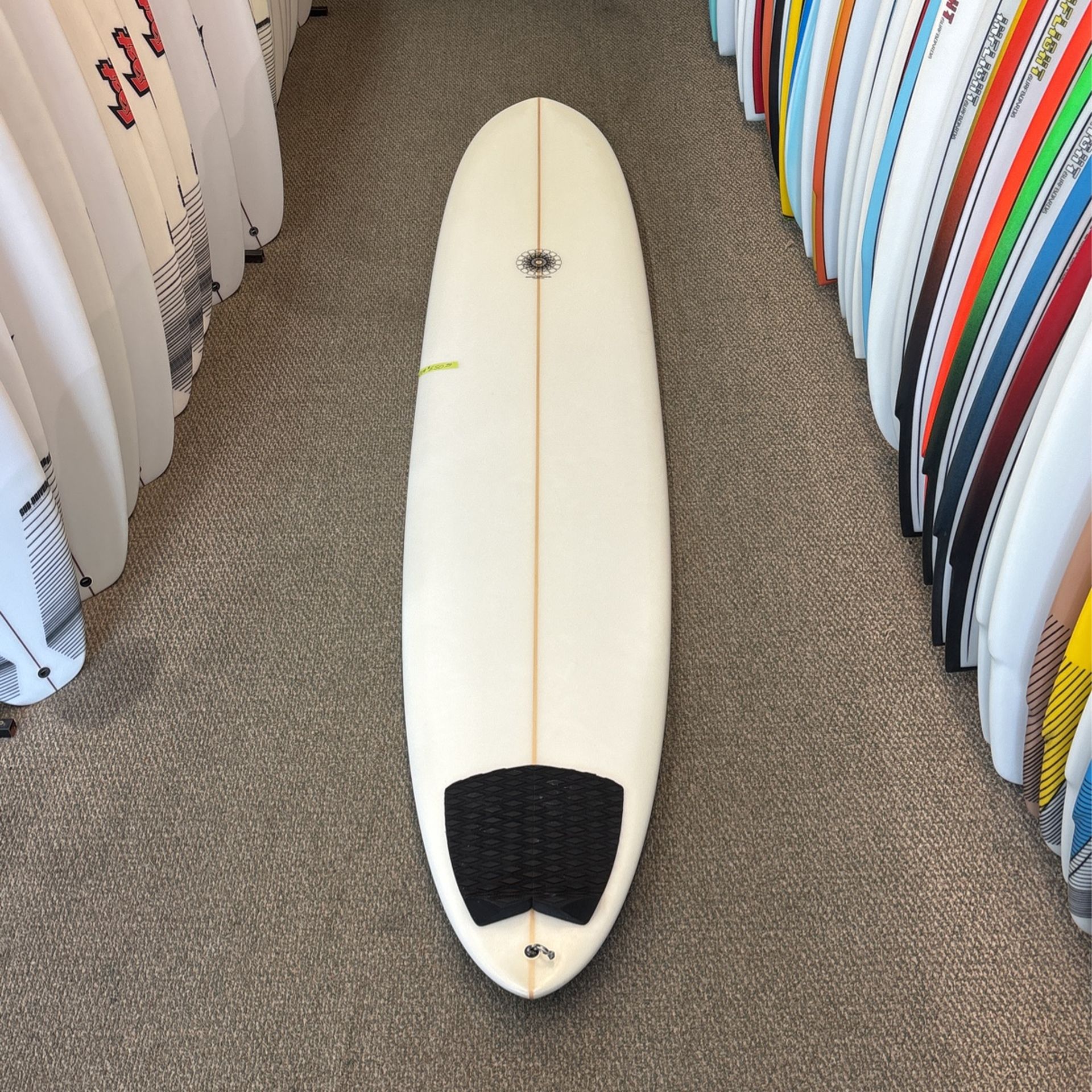 9’0” Stamps Longboard Surfboard 