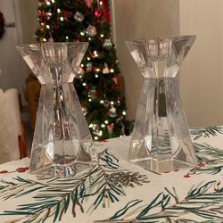 Crystal Candle Holders
