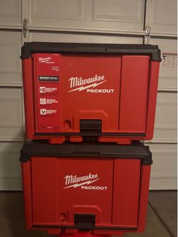 Milwaukee Packout cabinets