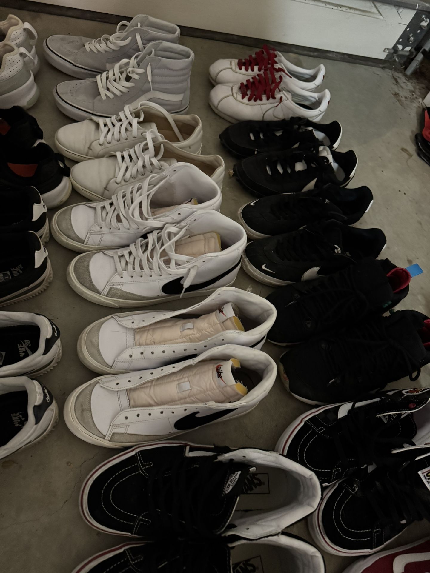 Men’s Size 8 Shoes For Sale!! Nike Vans, Converse