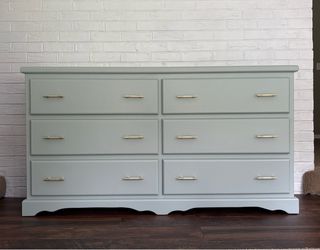 Sage Green Long Dresser