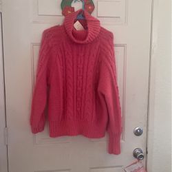 Pink Sweater New