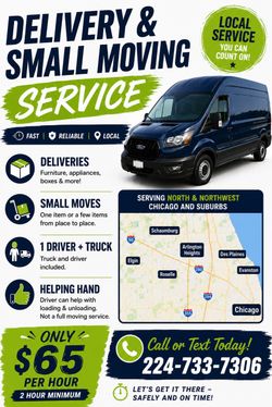 🚚 Delivery & Small Moving Service