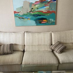 Sofa with Two Armchairs L106”
