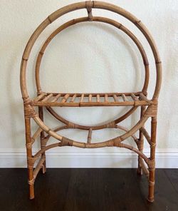 Vintage Decorative Bamboo Shelf
