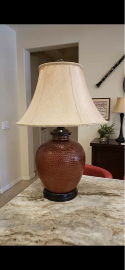 Large ginger jar lamp $30