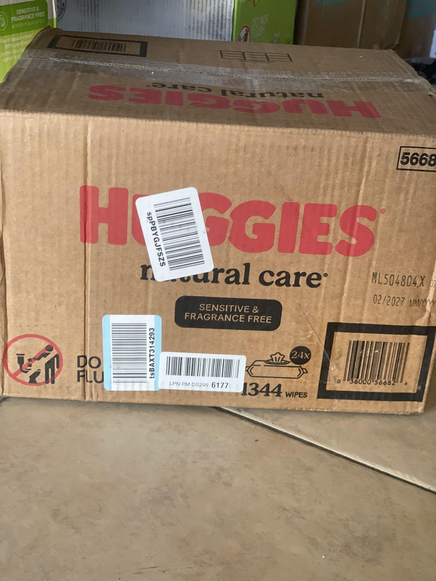 Huggie Wipes 1344 Count $45