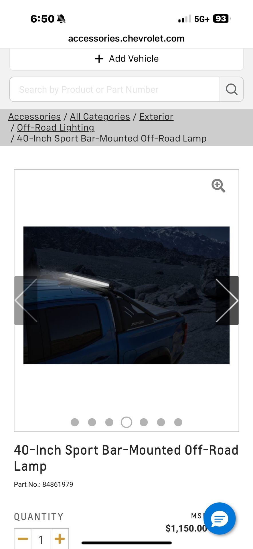 Chevy Colorado Light Bar