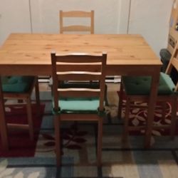 Kitchen Table Set 4 Chairs