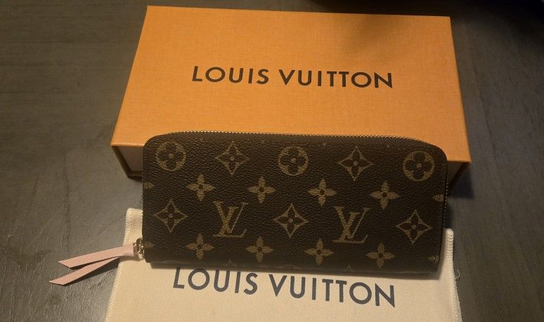 Louis Vuitton Clemence Wallet In Rose Ballerine
