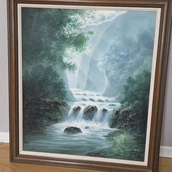 Oil painting on canvas