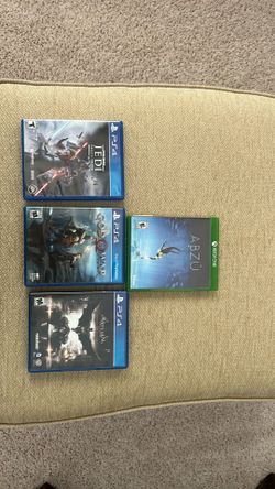 Ps4 and Xbox One games