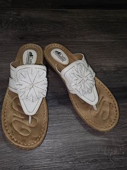White Sandals