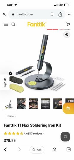 Fanttik T1 Max soldering iron