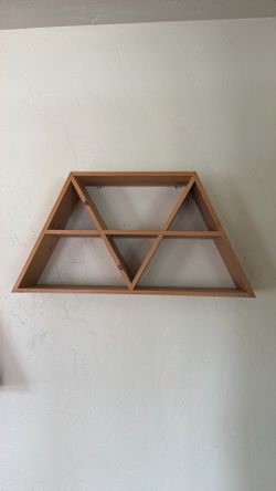 Triangle Floating Shelves